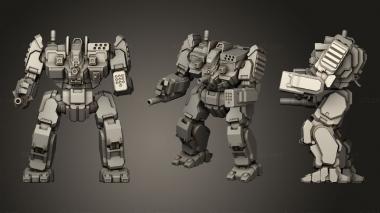 Military figurines Berserk 3d model
